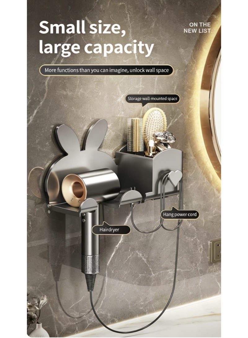 Wall-mounted hair dryer rack - Image 4